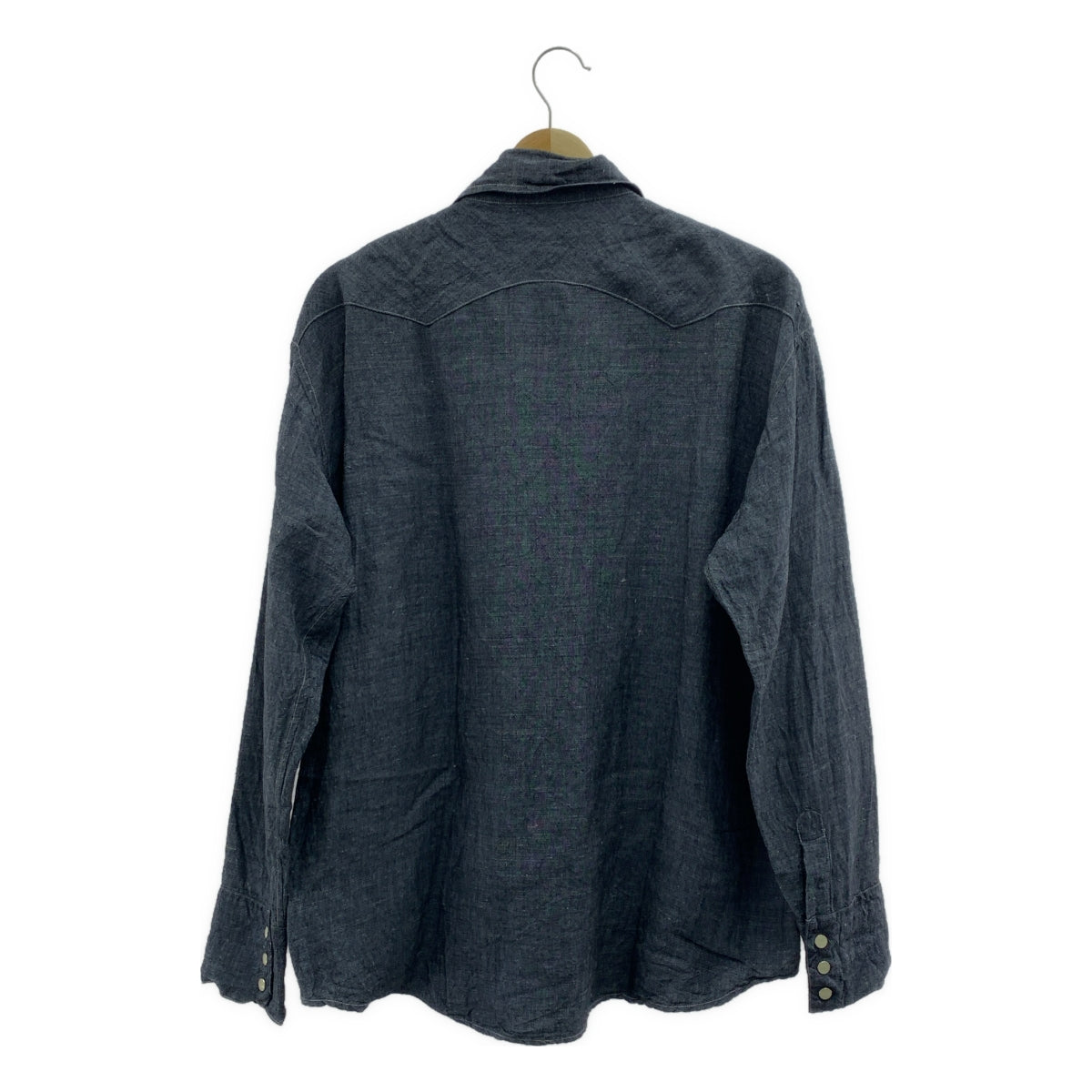 ANSNAM / アンスナム | western デニム ウエスタンシャツ | 02 | メンズ