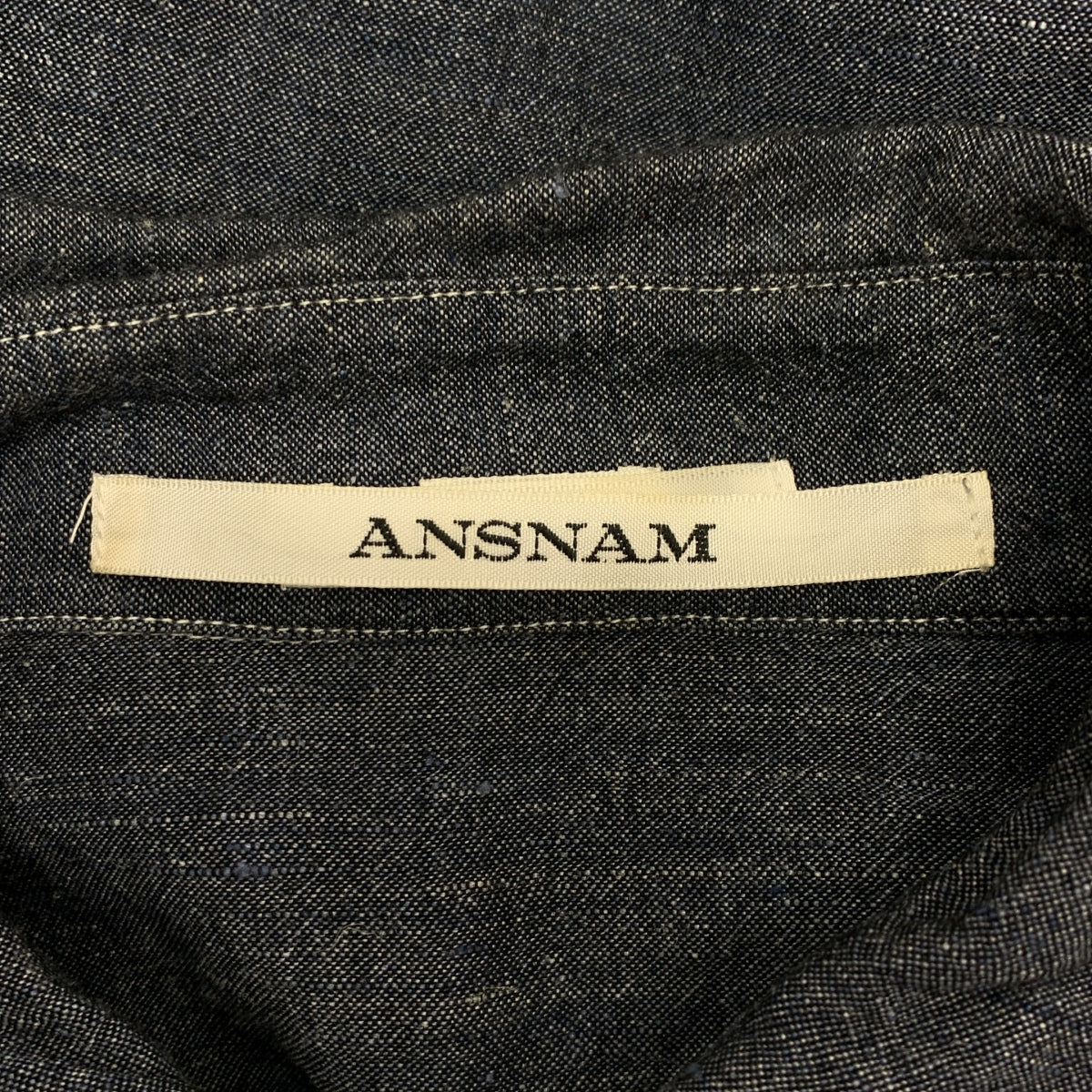 ANSNAM / アンスナム | western デニム ウエスタンシャツ | 02 | メンズ