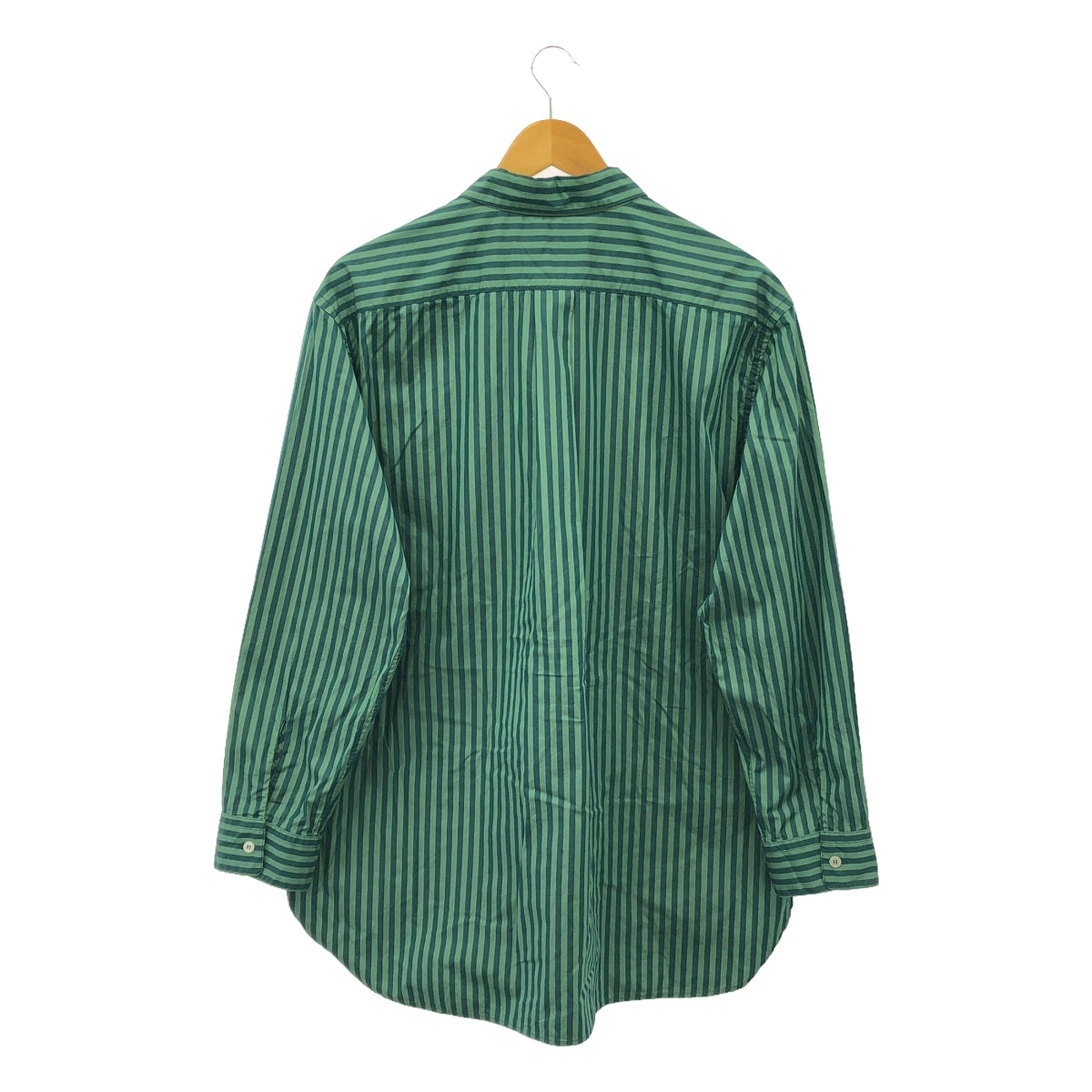 Cristaseya / Cristaseya | 2022SS | CLASSIC COLLAR SHIRT | XL | Green Stripe | Men's