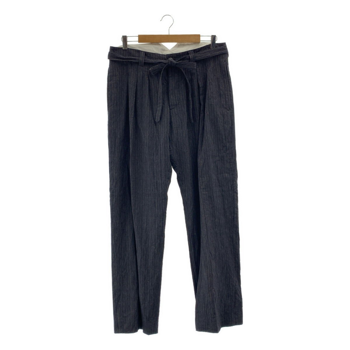 visvim | 2021秋冬系列 | HAKAMA PANTS SANTOME 條紋袴褲 | 3碼 | 男款