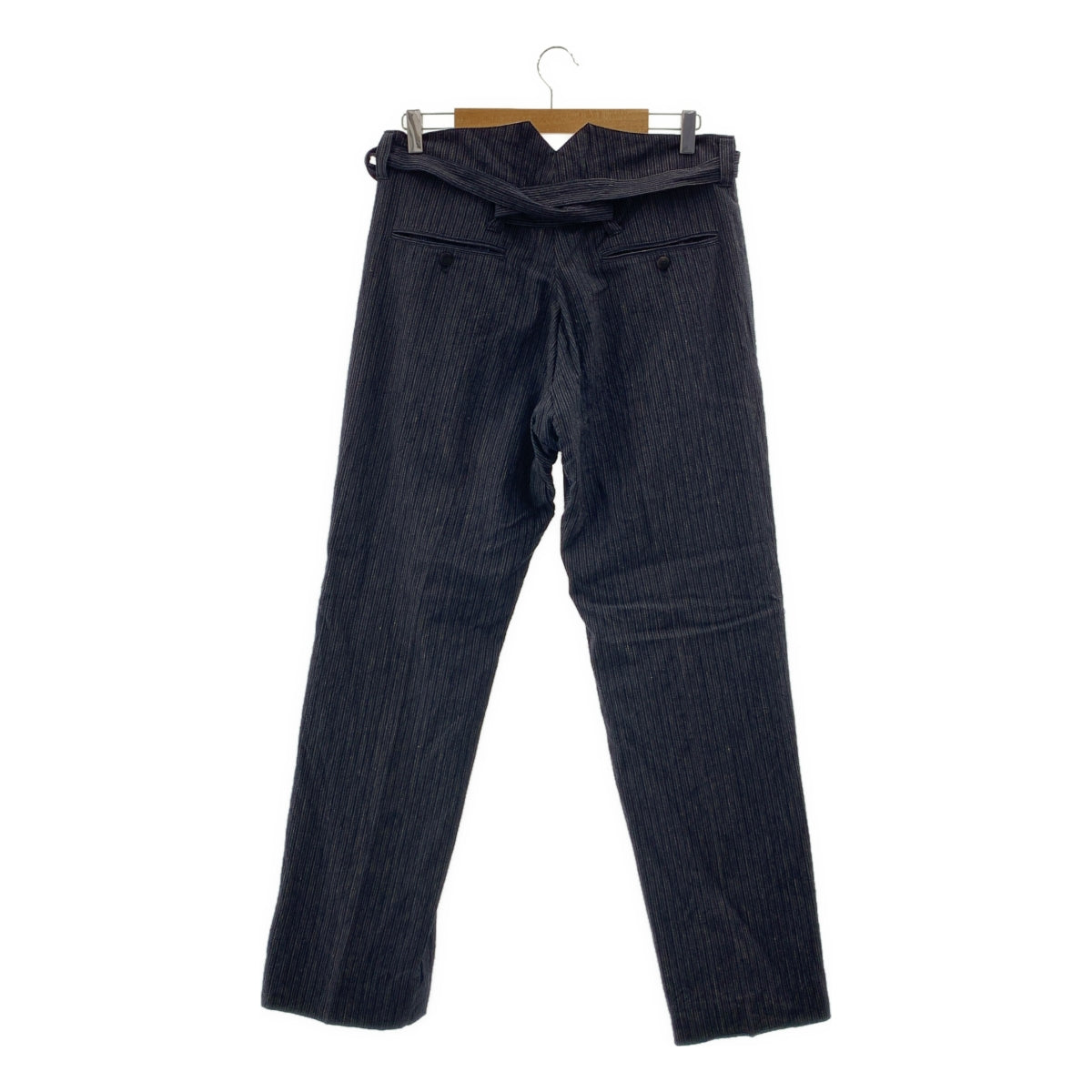 visvim | 2021秋冬系列 | HAKAMA PANTS SANTOME 條紋袴褲 | 3碼 | 男款