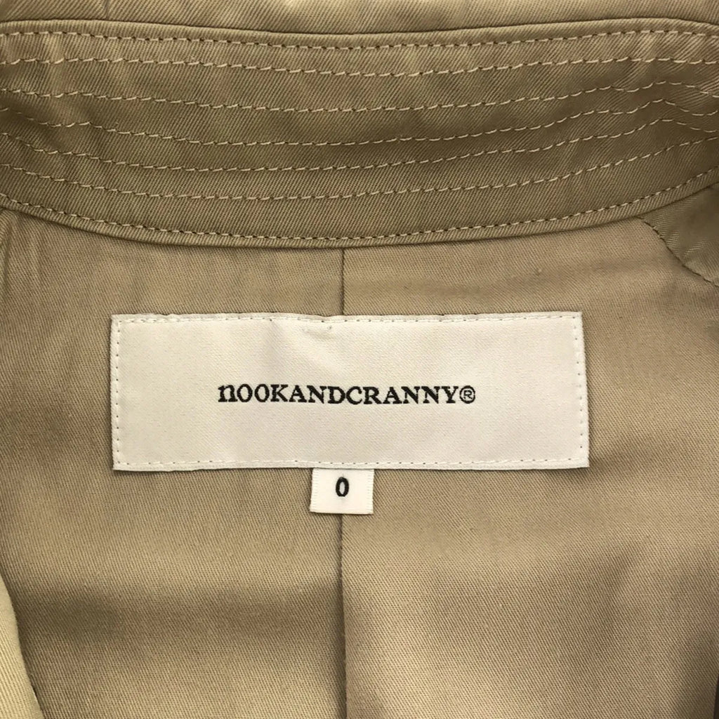 nookandcranny / 누크 앤 클라니 | 벨티드 트렌치 코트 / 총 안감 | 0 | 베이지 | 여성