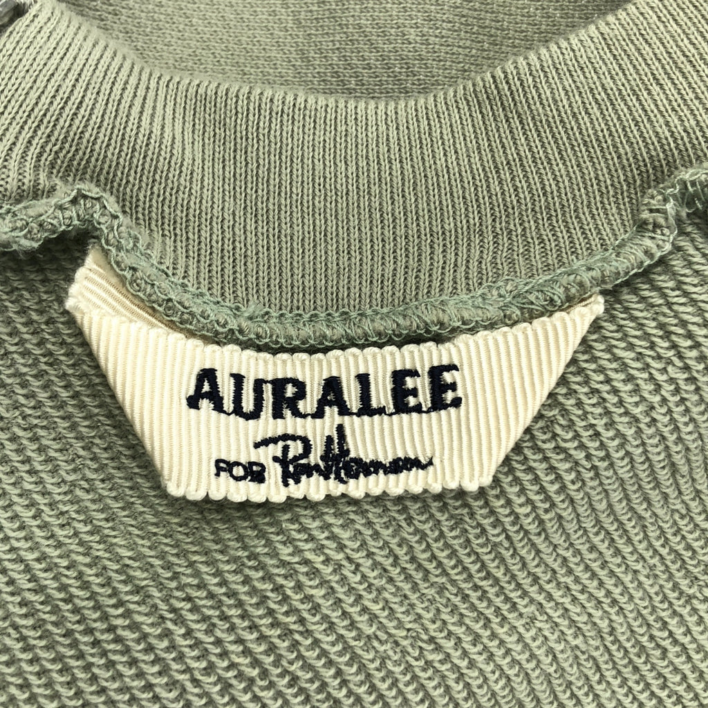 AURALEE / オーラリー | RON HERMAN別注 ドローストリング スウェット コンビネゾン オールインワン | 0 | ミントグリーン | レディース