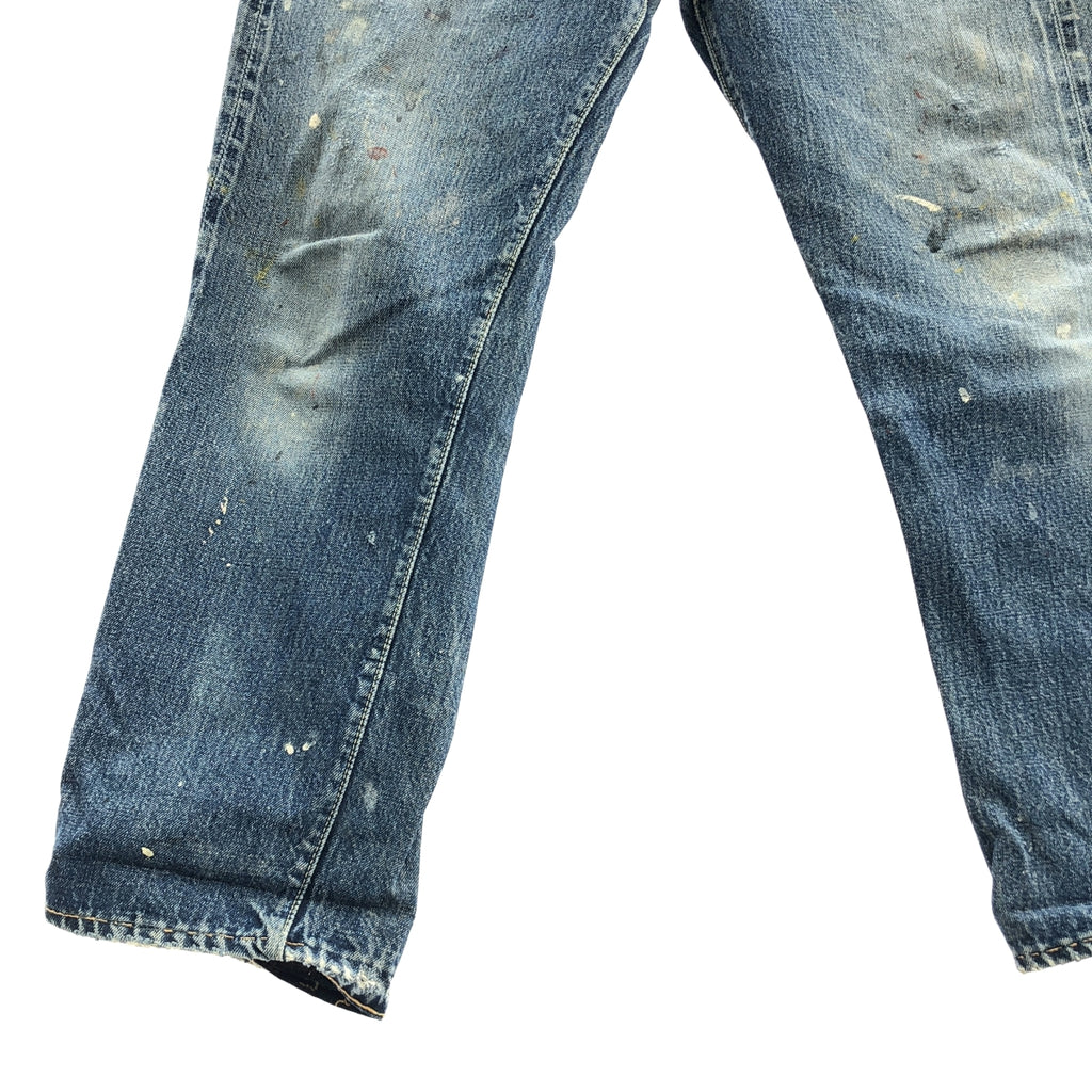 Levi's / リーバイス | 1960s | ヴィンテージ 501XX BigE 刻印J 足長R 均等V 隠しリベット セルビッチ デニムパンツ |