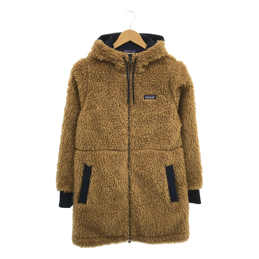 【美品】  Patagonia / パタゴニア | ウィメンズダスティ メサパーカ  ボアロングジャケット / 総裏地 | S | ブラウン | レディース