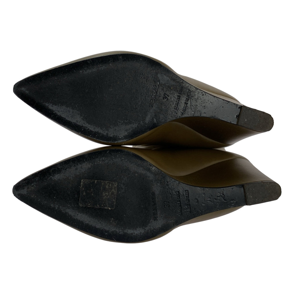 愛馬仕 | 真皮尖頭長靴 | 37碼 | 女士