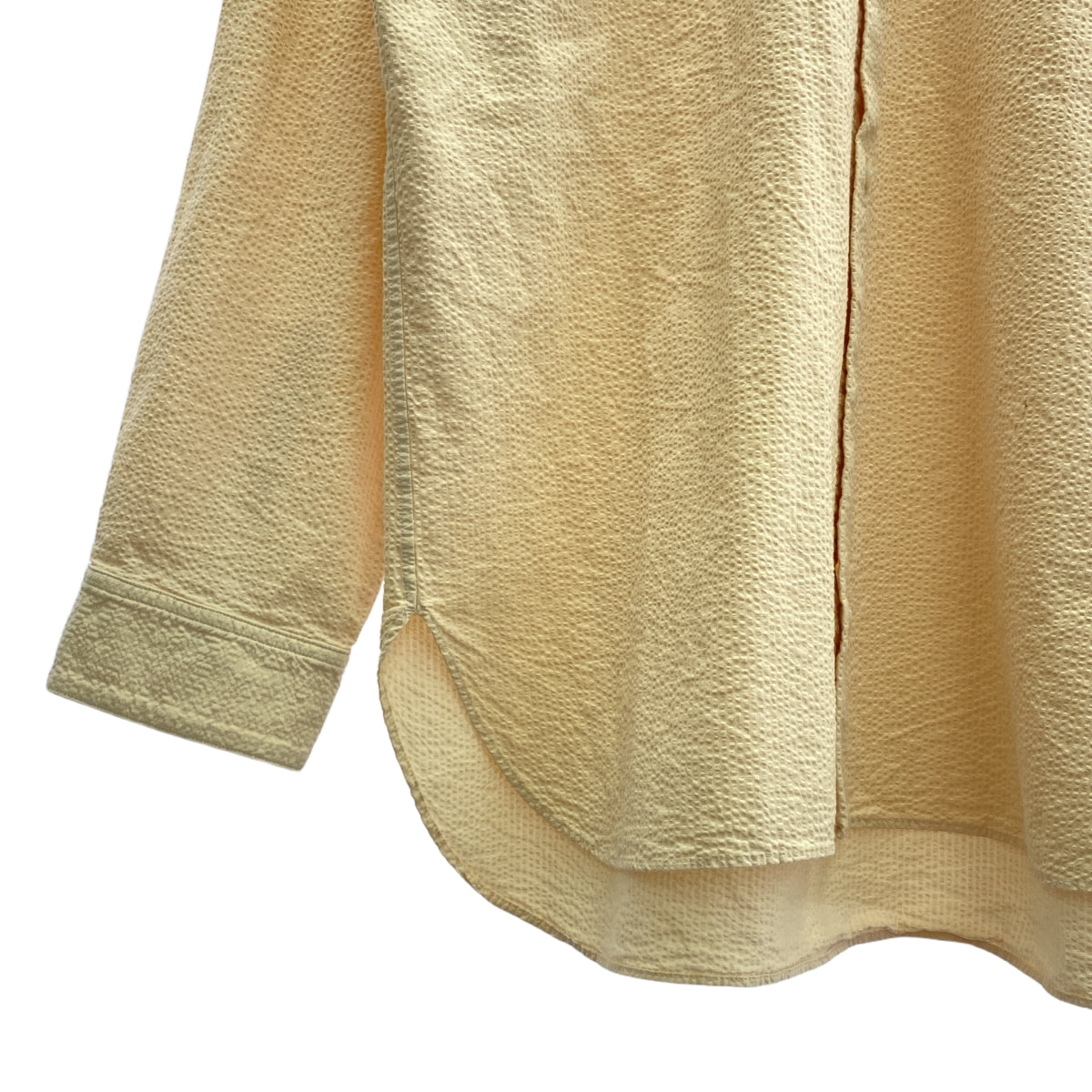 聯合箭隊 |升級版無領襯衫 |免費 |自然 |女性的