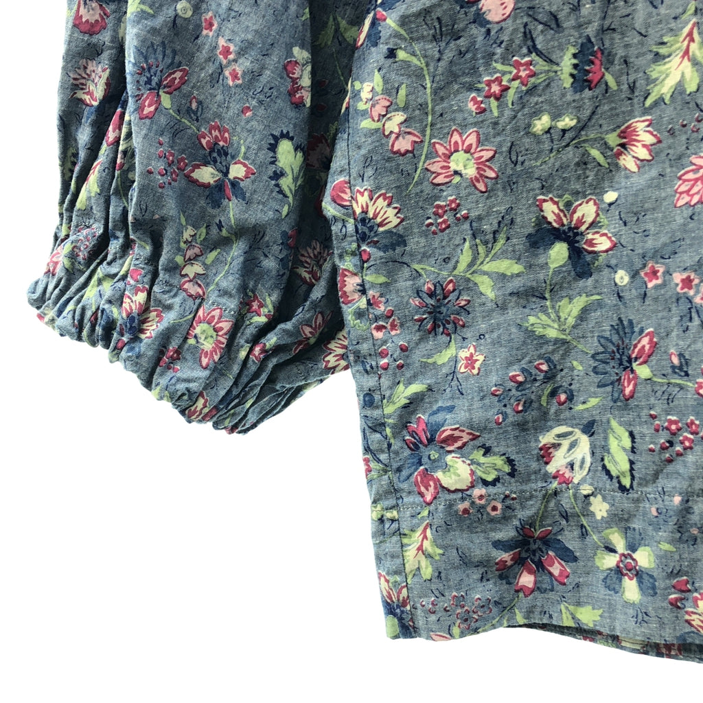 45r / 포티파이브알 | 2023SS | 던가리 춘화 프린트 푸카 퍼프 블라우스 | 2 | 여성