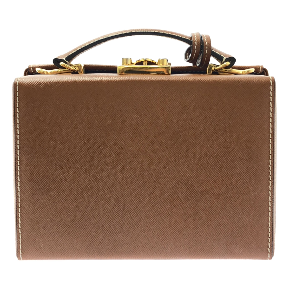 マーククロス　Mark Cross グレースボックス　トランク　バッグ マーククロス Grace Small Box Bag・グレースボックス スモール