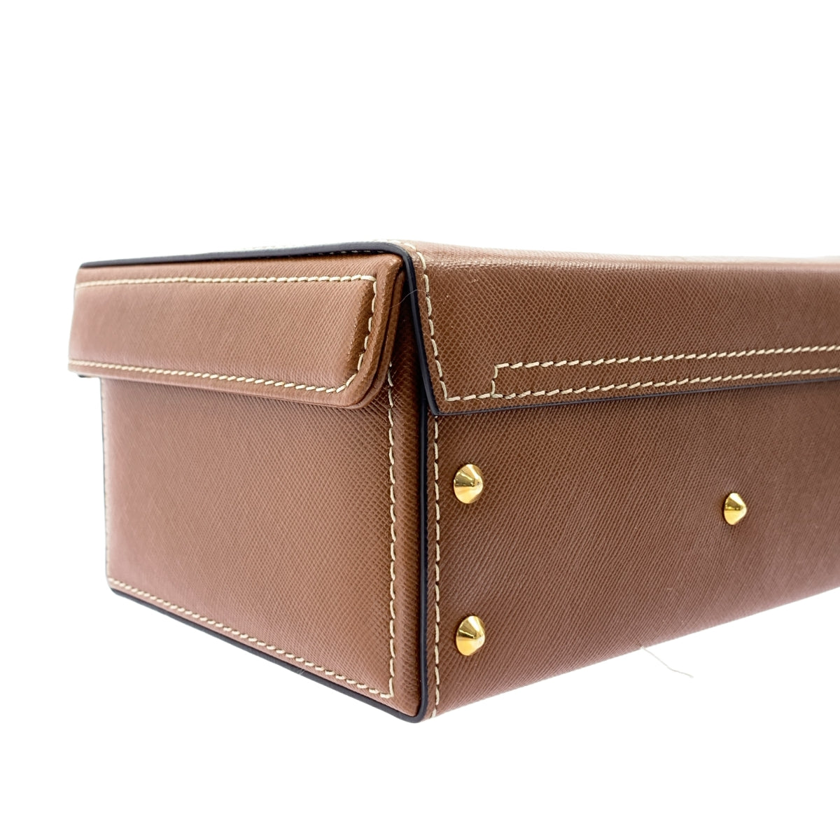 MARK CROSS / マーク クロス | GRACE SMALL BOX SAFFIANO グレース ボックス / 2way トランク ショルダーバッグ |