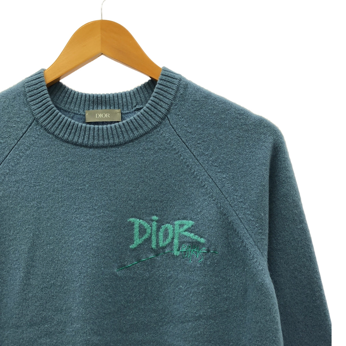 Dior / ディオール | × Shawn Stussy カシミヤ ニット | XS | ブルー | メンズ