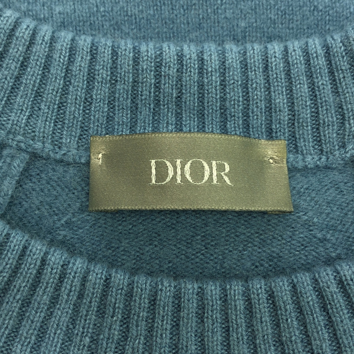 Dior / ディオール | × Shawn Stussy カシミヤ ニット | XS | ブルー | メンズ