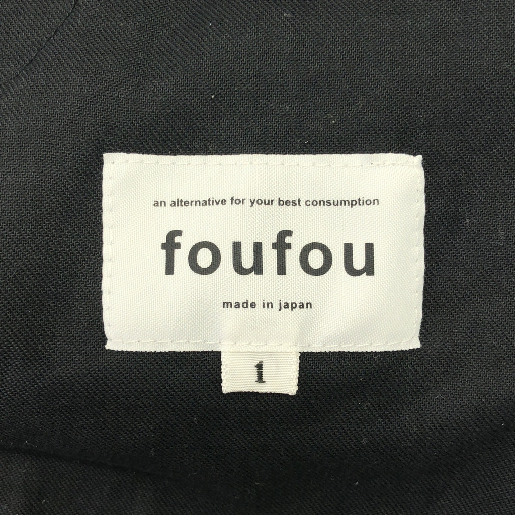 foufou / フーフー | toro tuck slacks / トロタックスラックス パンツ | 1 | レディース