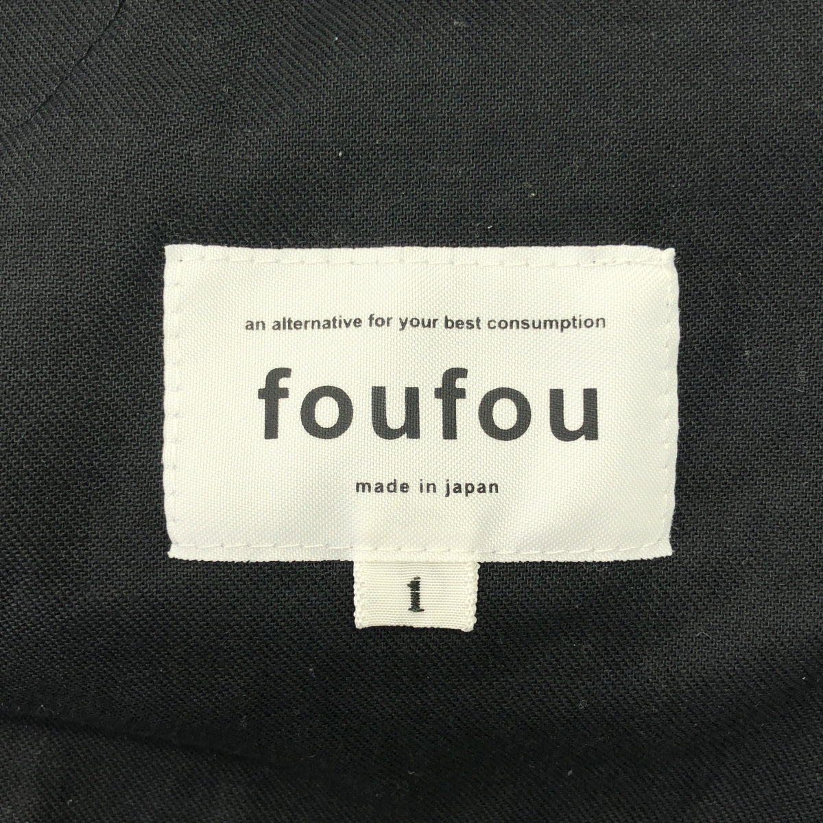 foufou / フーフー | toro tuck slacks / トロタックスラックス パンツ | 1 | レディース