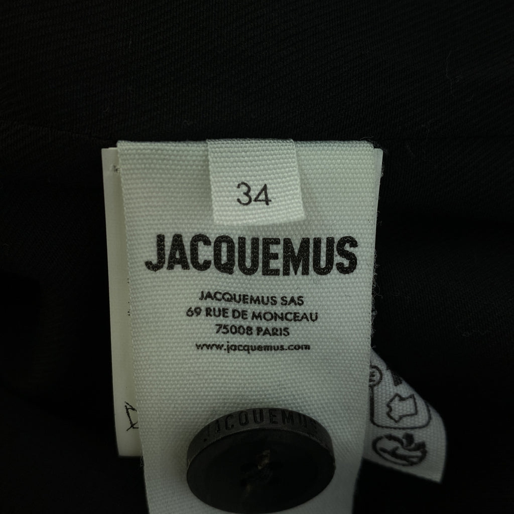 【新品】  JACQUEMUS / ジャックムス | La Veste D'homme ジャケット | 34 | ブラック | レディース