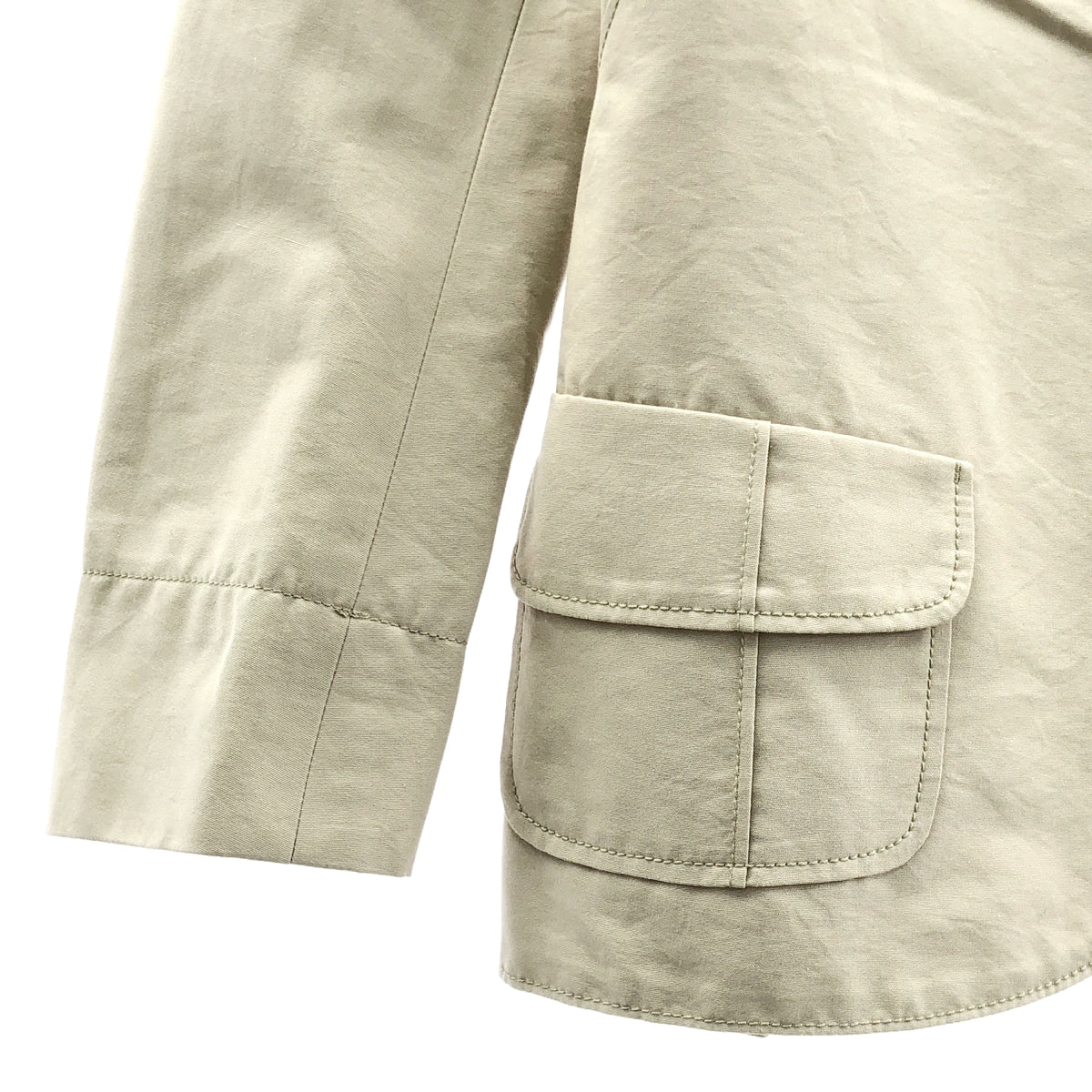 JIL SANDER | 棉質絲質訂製外套 | 尺寸 38 | 米色 | 女款