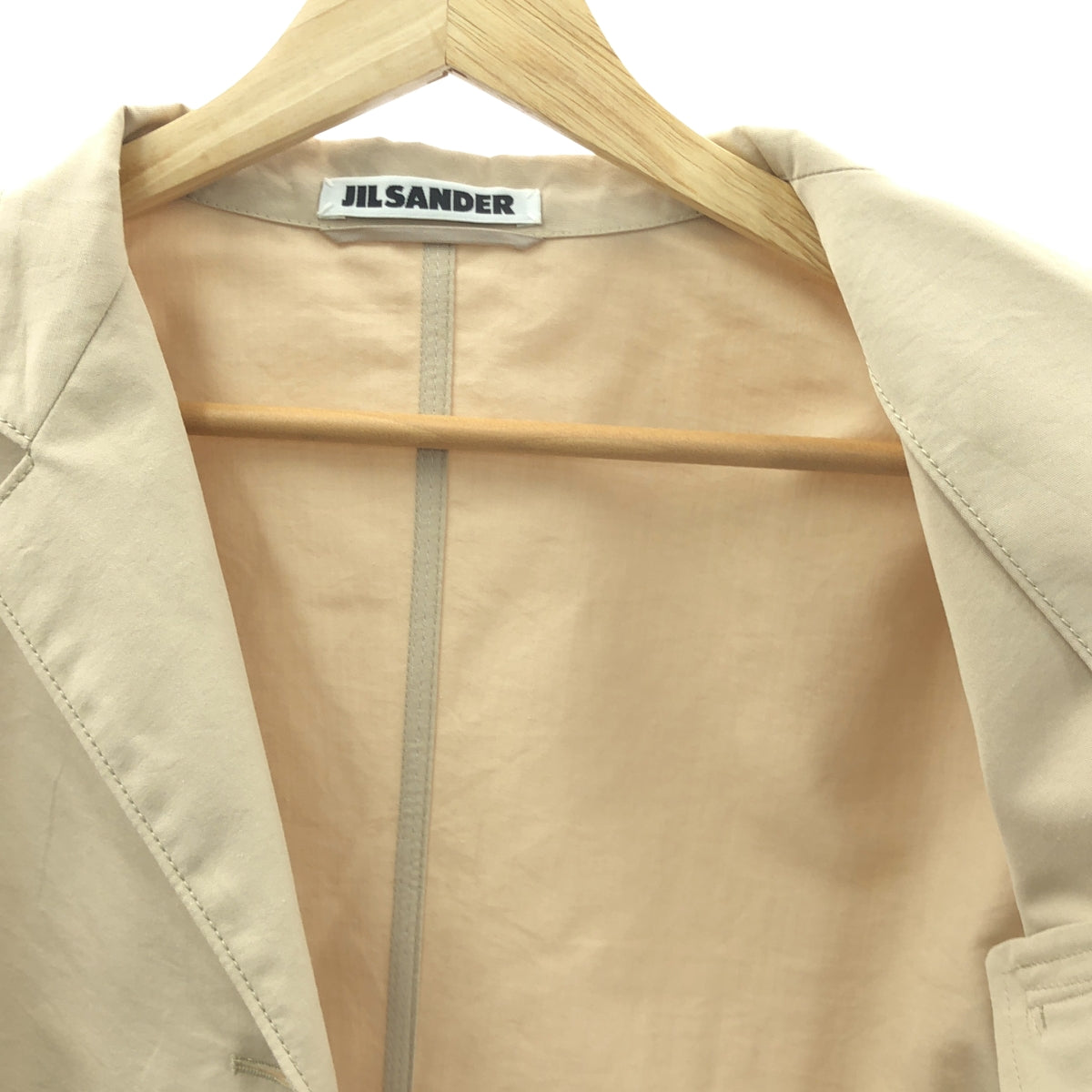 JIL SANDER / 질썬더 | 코튼 실크 테일러드 재킷 | 38 | 여성