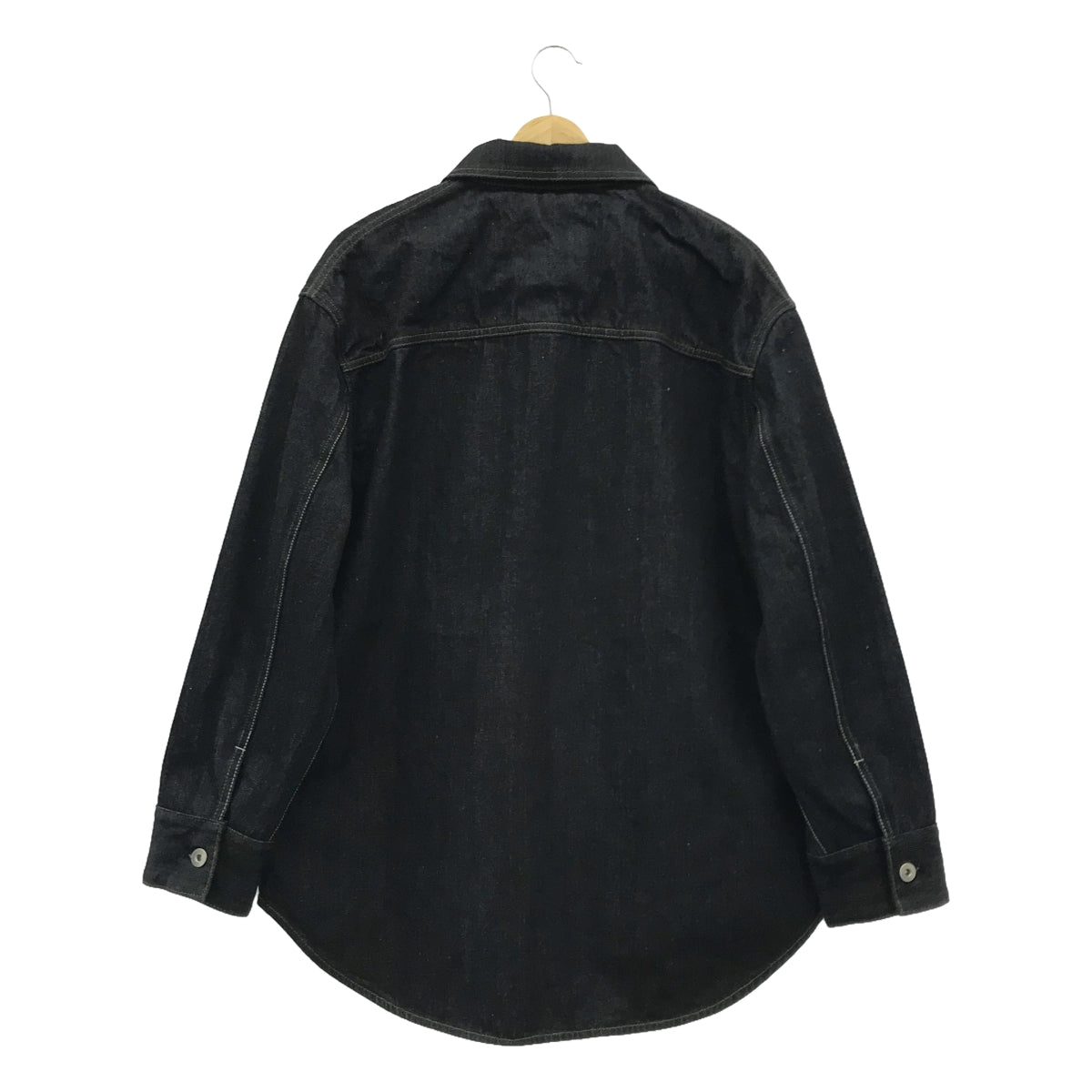 [Good Condition] JIL SANDER | 2024AW | Dark Navy Denim Overshirt Jacket | S | Indigo | Men's