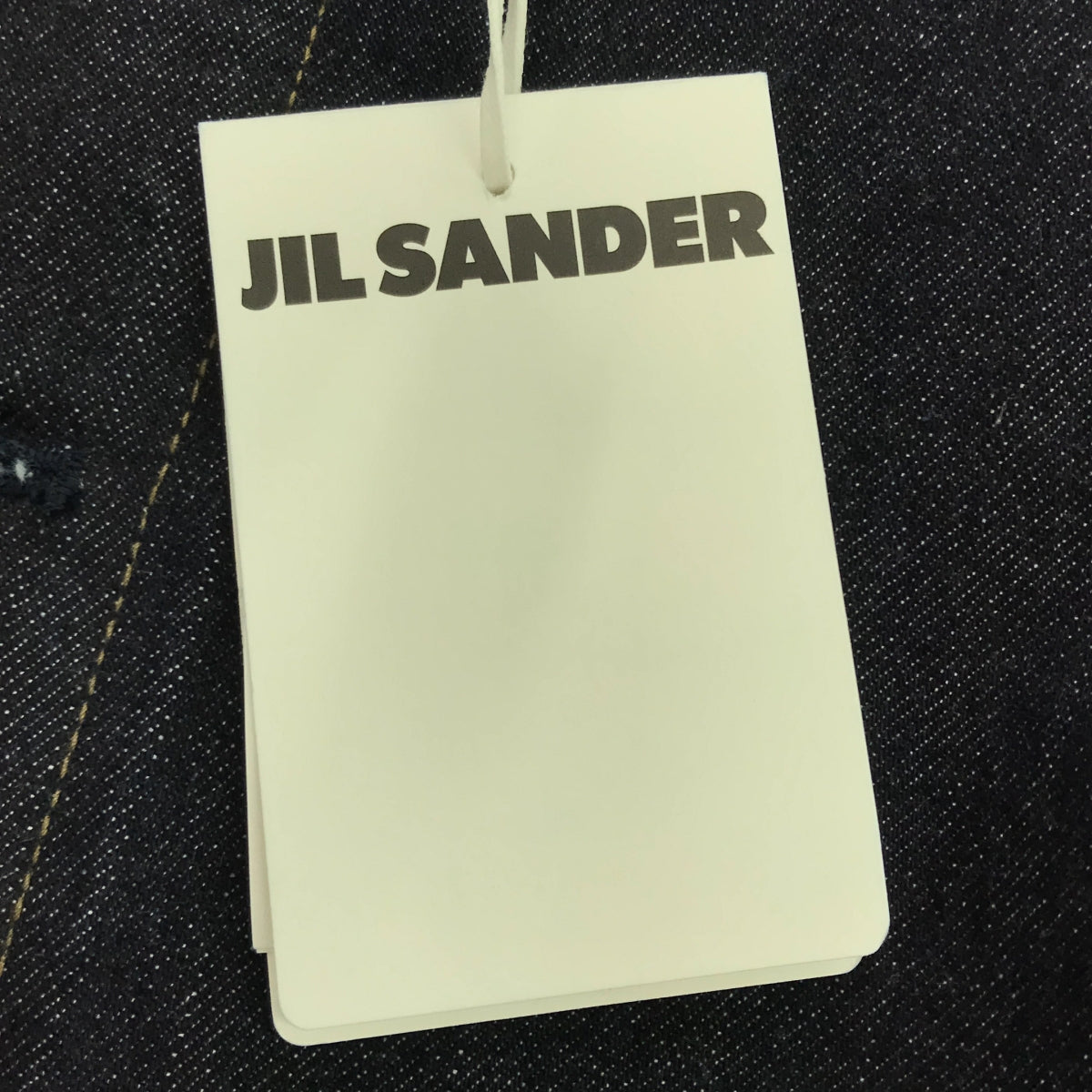 【美品】  JIL SANDER / ジルサンダー | 2024AW | 濃紺デニム オーバー シャツ ジャケット | S | インディゴ | メンズ