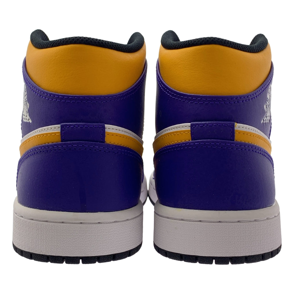 NIKE / ナイキ | AIR JORDAN 1 MID Lakers エアジョーダン ハイカット スニーカー | 27 | メンズ