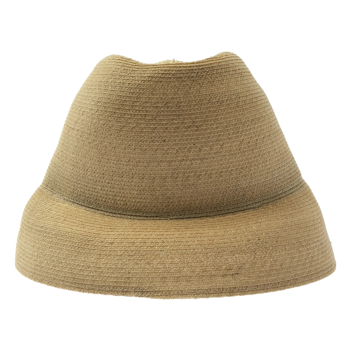 [品相良好] 黑河內真 / 黑河內真 | × KIJIMA TAKAYUKI / 刀片頂部皇冠鐘形帽亞麻鉤針帽 | 56 | 56米色|女性的