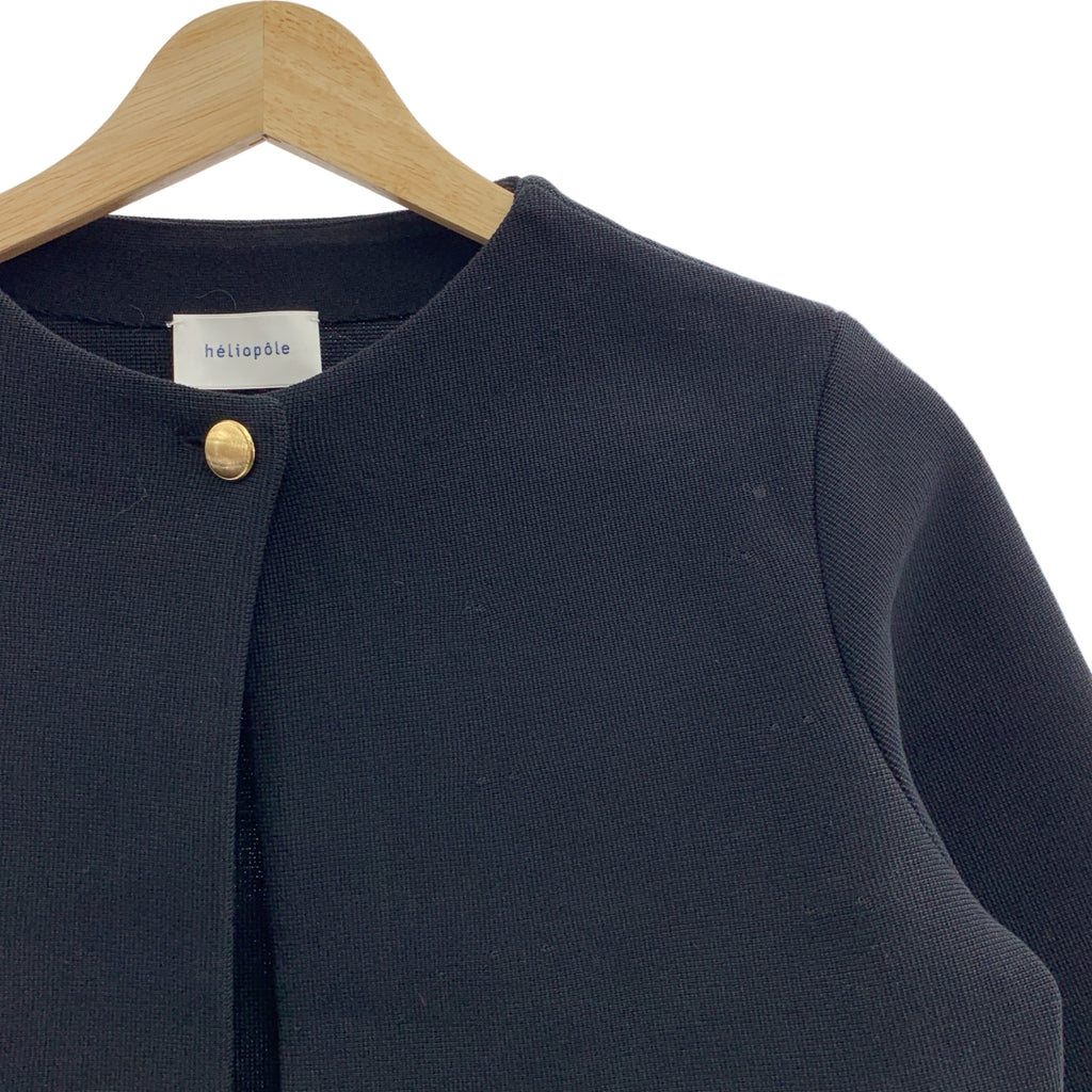 HELIOPOLE / 엘리오폴 | 셋업 코튼 골드 버튼 노 컬러 재킷 / 백 Zip 원피스 |