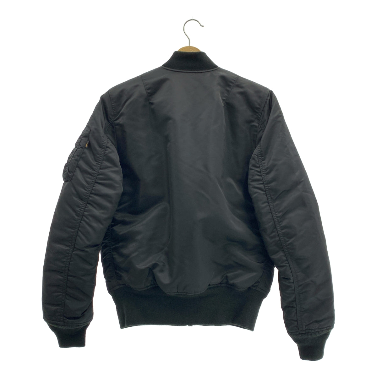 ALPHA INDUSTRIES / 알파 인더스트리즈 | MA-1 / 20004-401 군사 비행 폭격기 재킷 블루존 | S | 남성