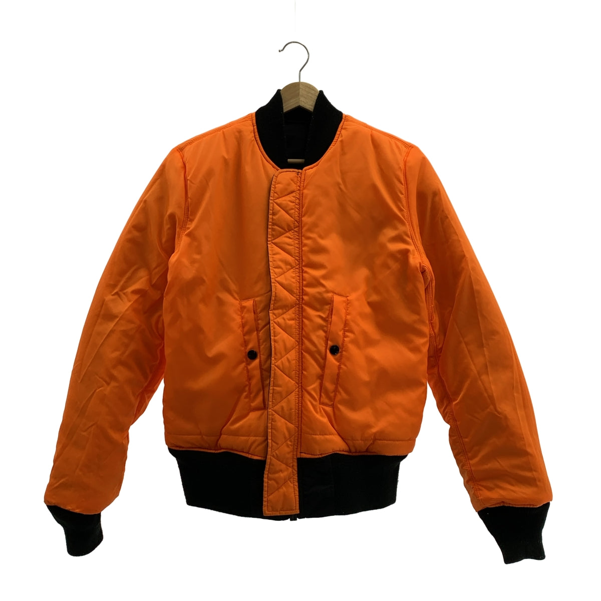 ALPHA INDUSTRIES / 알파 인더스트리즈 | MA-1 / 20004-401 군사 비행 폭격기 재킷 블루존 | S | 남성