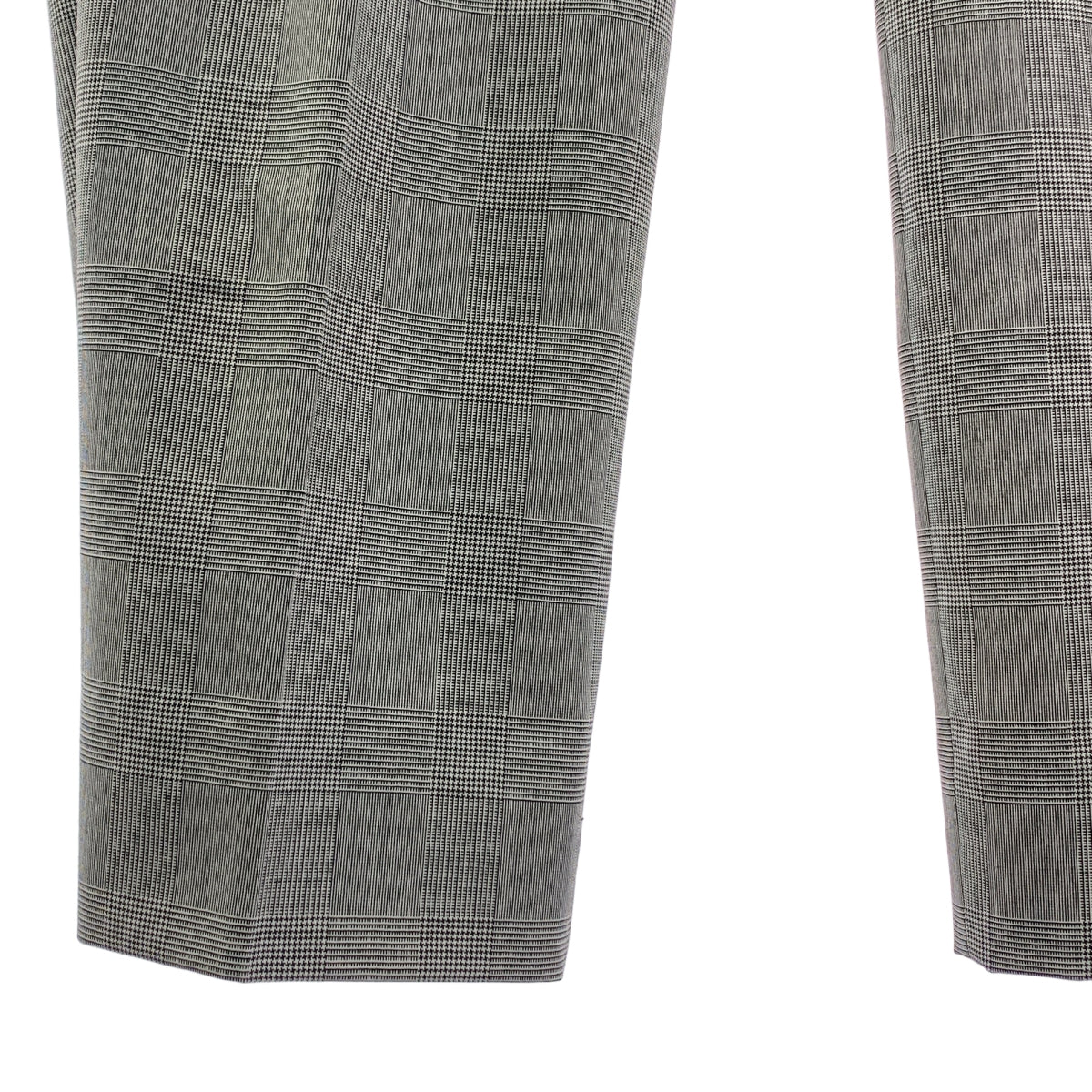 【美品】  MAATEE&SONS / マーティー&サンズ | 永遠 SLACKS グレンチェック スラックスパンツ | 3 | グレー/ホワイト | メンズ