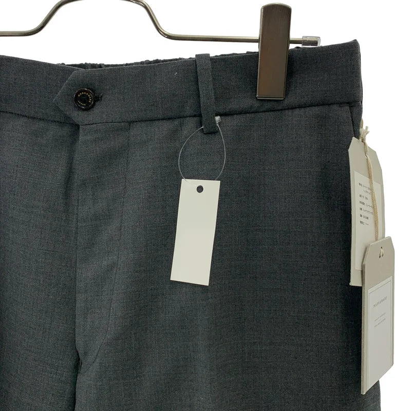 MARKAWARE / マーカウェア | FLAT FRONT TROUSERS SUPER120s WOOL TROPICAL / フラット フロント トラウザー パンツ | 3 | メンズ