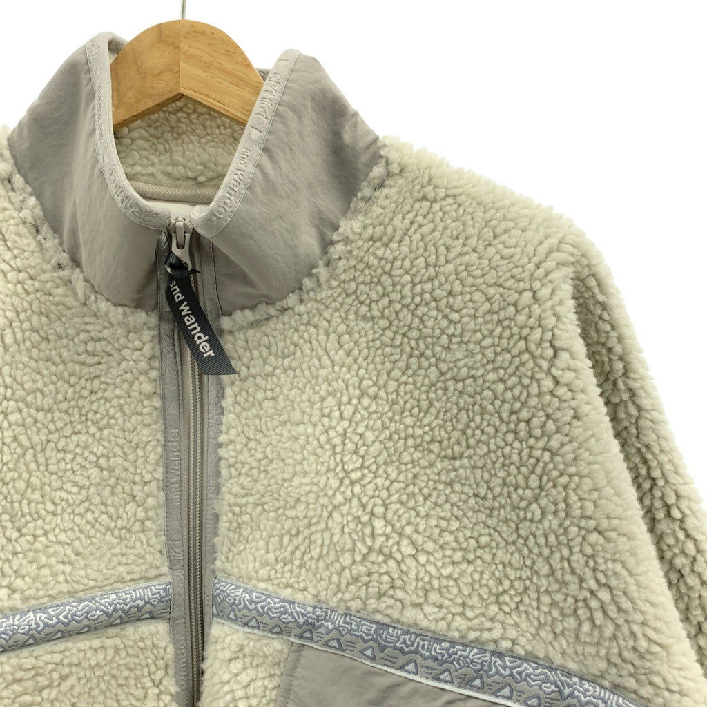 GRAMICCI / Gramicci | × and wander JQ TAPE FLEECE JACKET Boa Jacket | Size S |