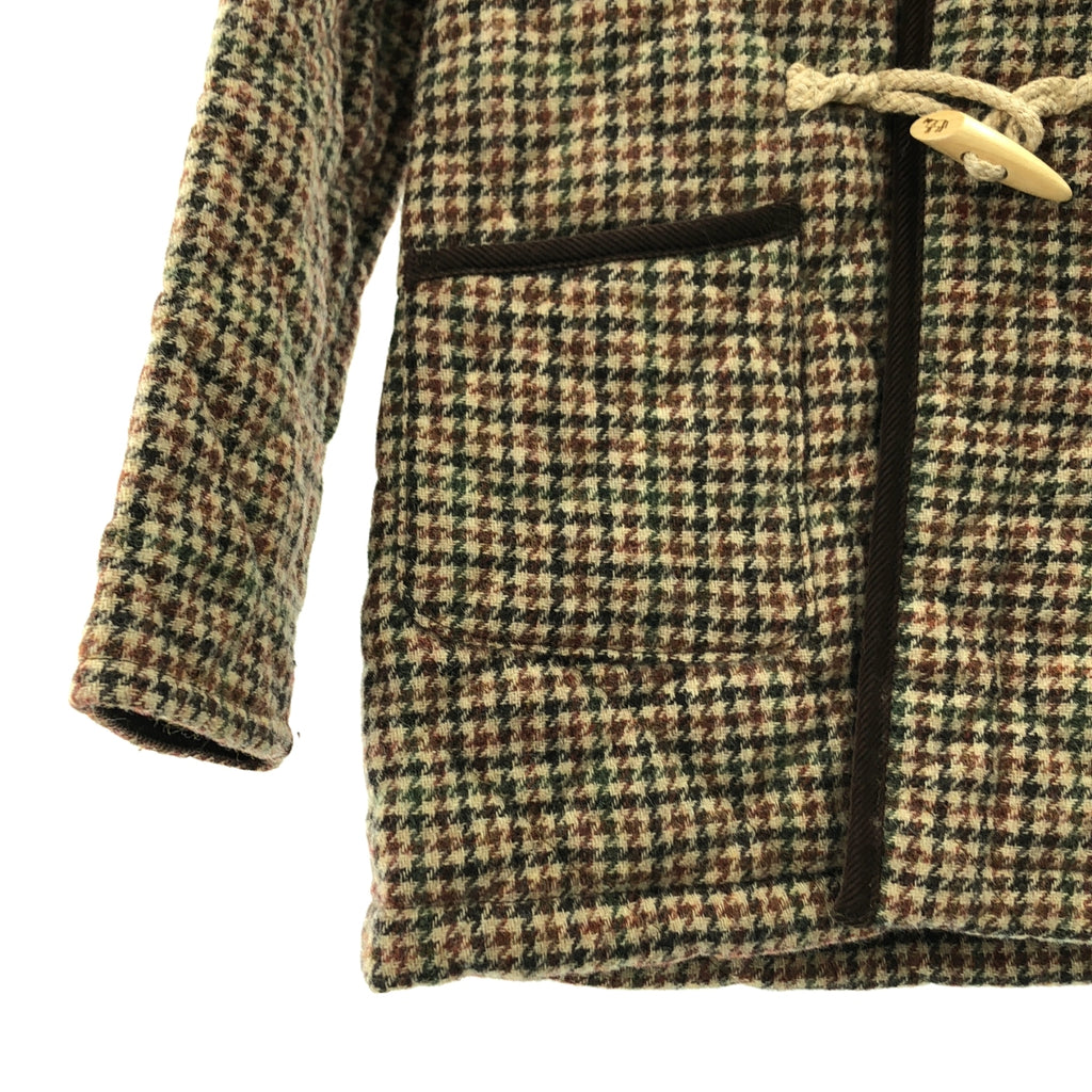 LAVENHAM / ラベンハム | ウール キルティング ダッフルコート フーディ | 36 | レディース