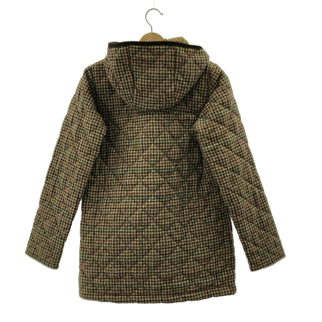 LAVENHAM / ラベンハム | ウール キルティング ダッフルコート フーディ | 36 | レディース