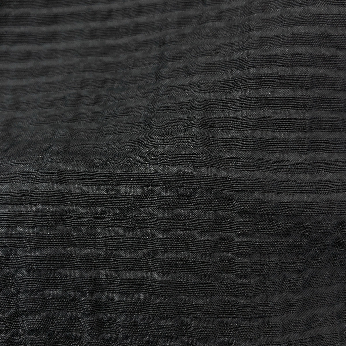 【美品】  barbell object / バーベル オブジェクト | uneven pt / ドローストリング ワイド イージーパンツ | 1 | black | メンズ