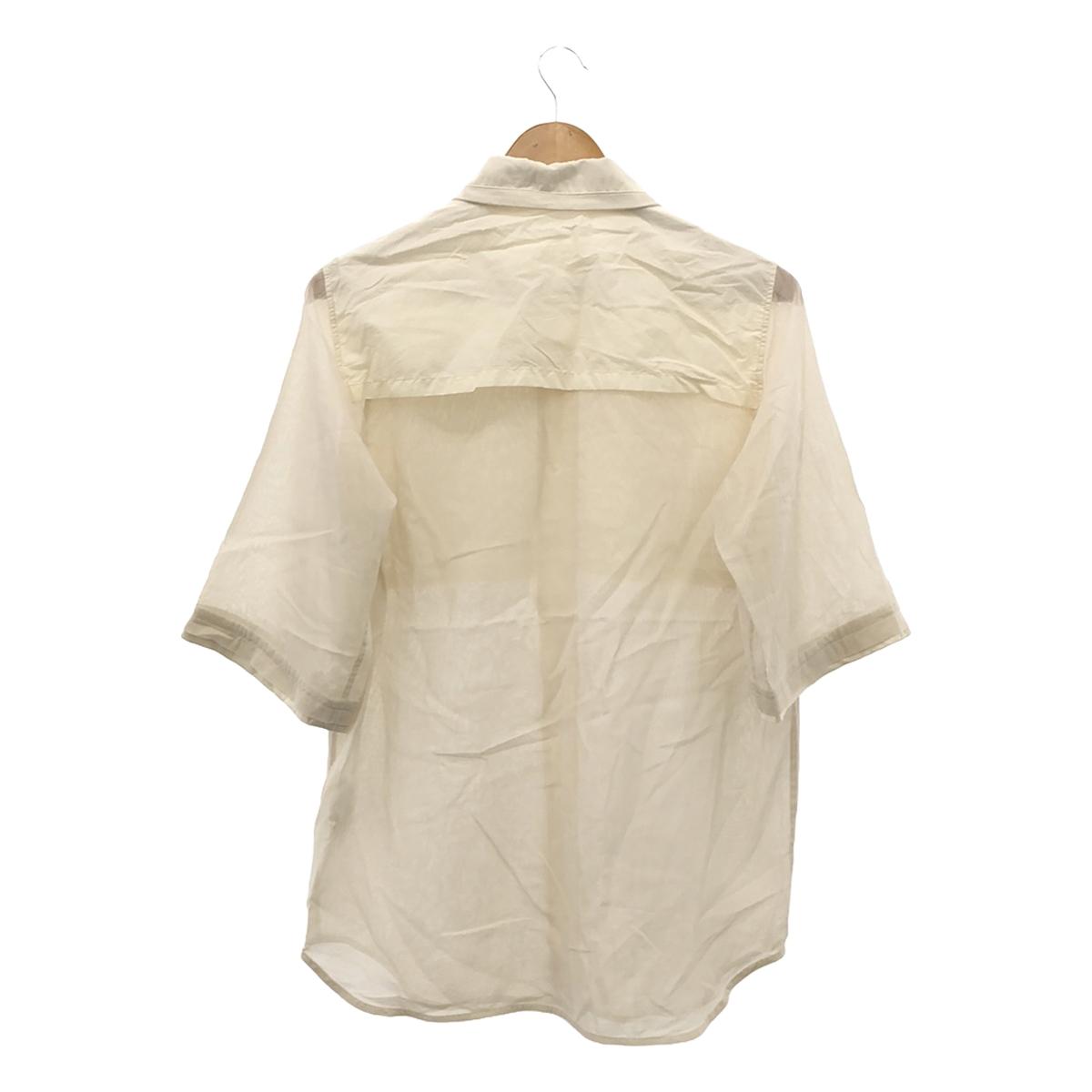 CINOH / Chino | × STUDIOUS Special Order Bicolor Half Sleeve Shirt Blouse | F | White | Women's