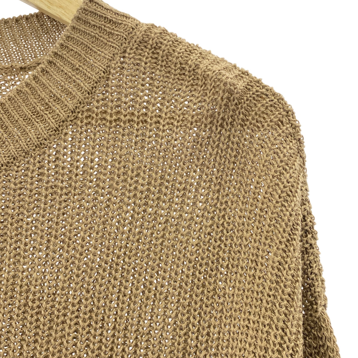 L'Appartement DEUXIEME CLASSE / アパルトモンドゥーズィエムクラス | 2023SS | LINEN BOYS KNIT / リネン ボーイズ ニット | F | レディース