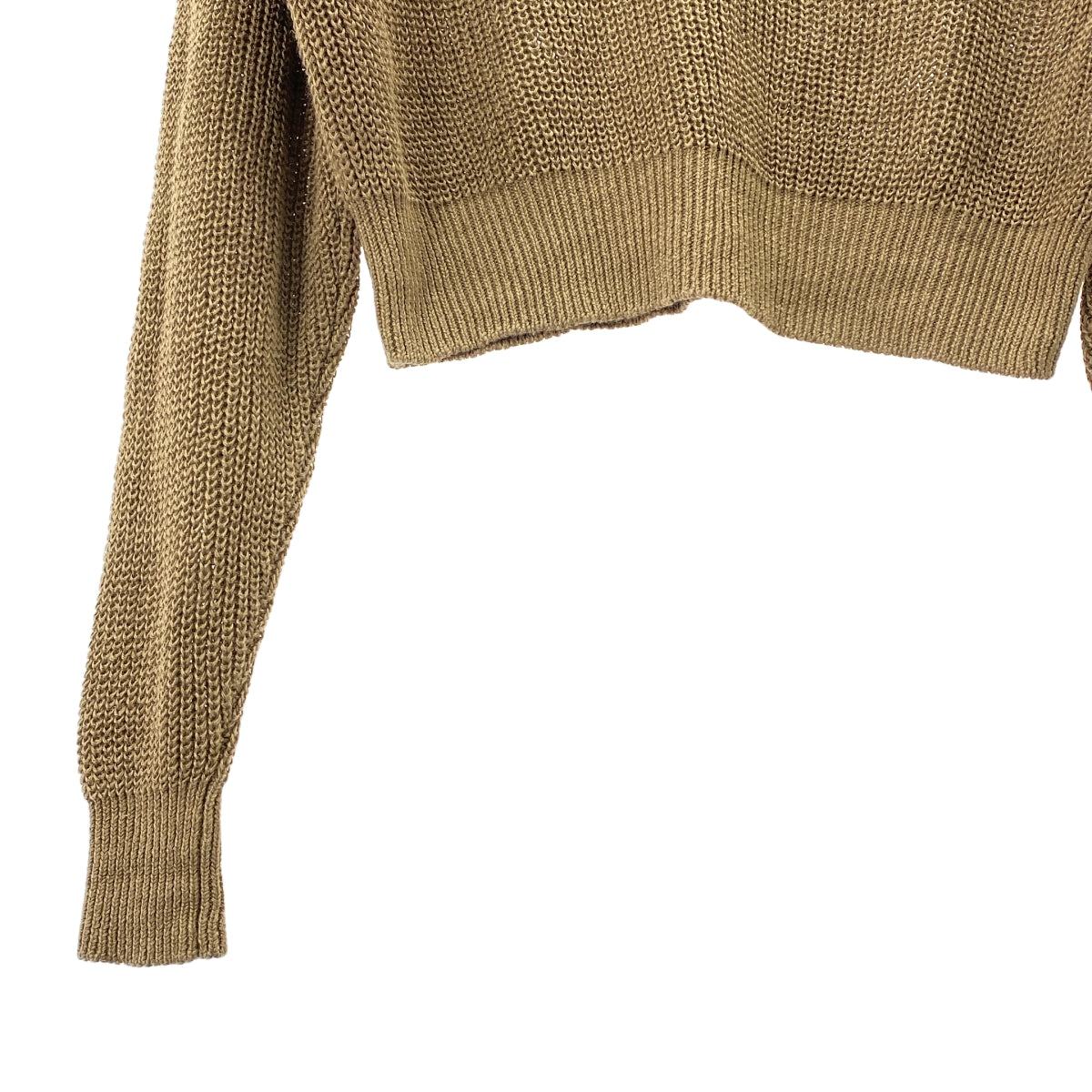 L'Appartement DEUXIEME CLASSE / アパルトモンドゥーズィエムクラス | 2023SS | LINEN BOYS KNIT / リネン ボーイズ ニット | F | レディース