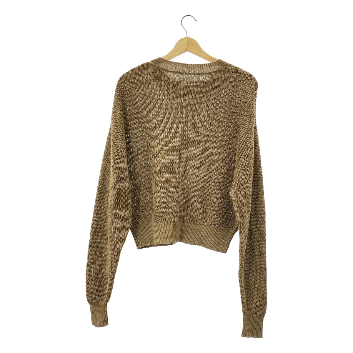 L'Appartement DEUXIEME CLASSE / アパルトモンドゥーズィエムクラス | 2023SS | LINEN BOYS KNIT / リネン ボーイズ ニット | F | レディース