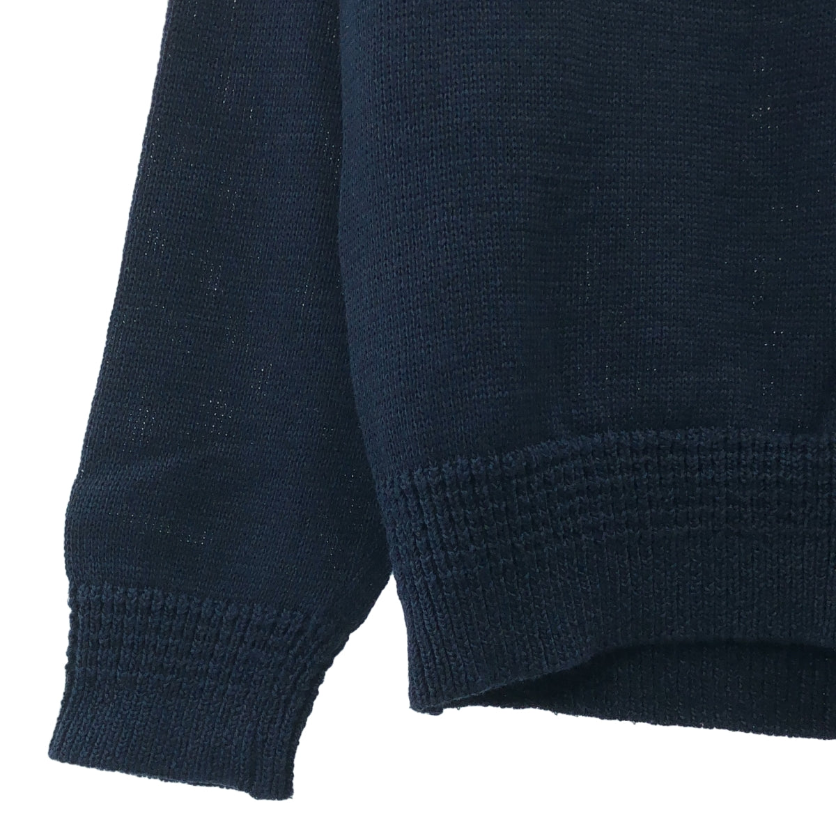 nanamica / ナナミカ | COOLMAX Crew Neck Sweater / ポケット ニット セーター | L | ネイビー | メンズ