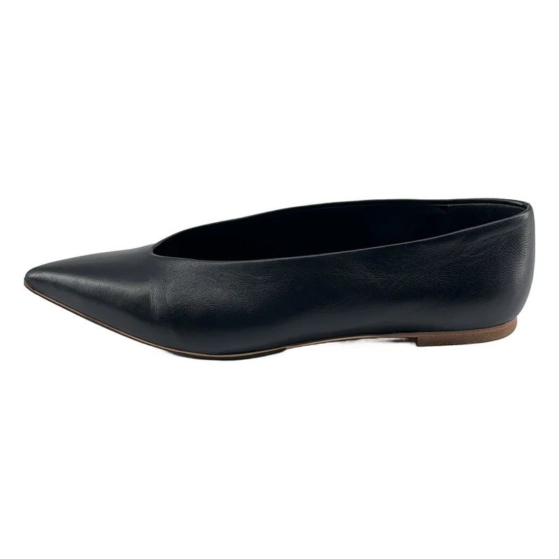 ATON / エイトン | GOAT LEATHER  CARLA FLAT SHOES ゴートレザー カーラ フラットシューズ | 38 1/2 | レディース