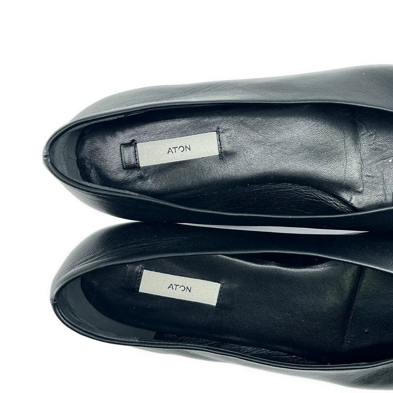 ATON / エイトン | GOAT LEATHER  CARLA FLAT SHOES ゴートレザー カーラ フラットシューズ | 38 1/2 | レディース