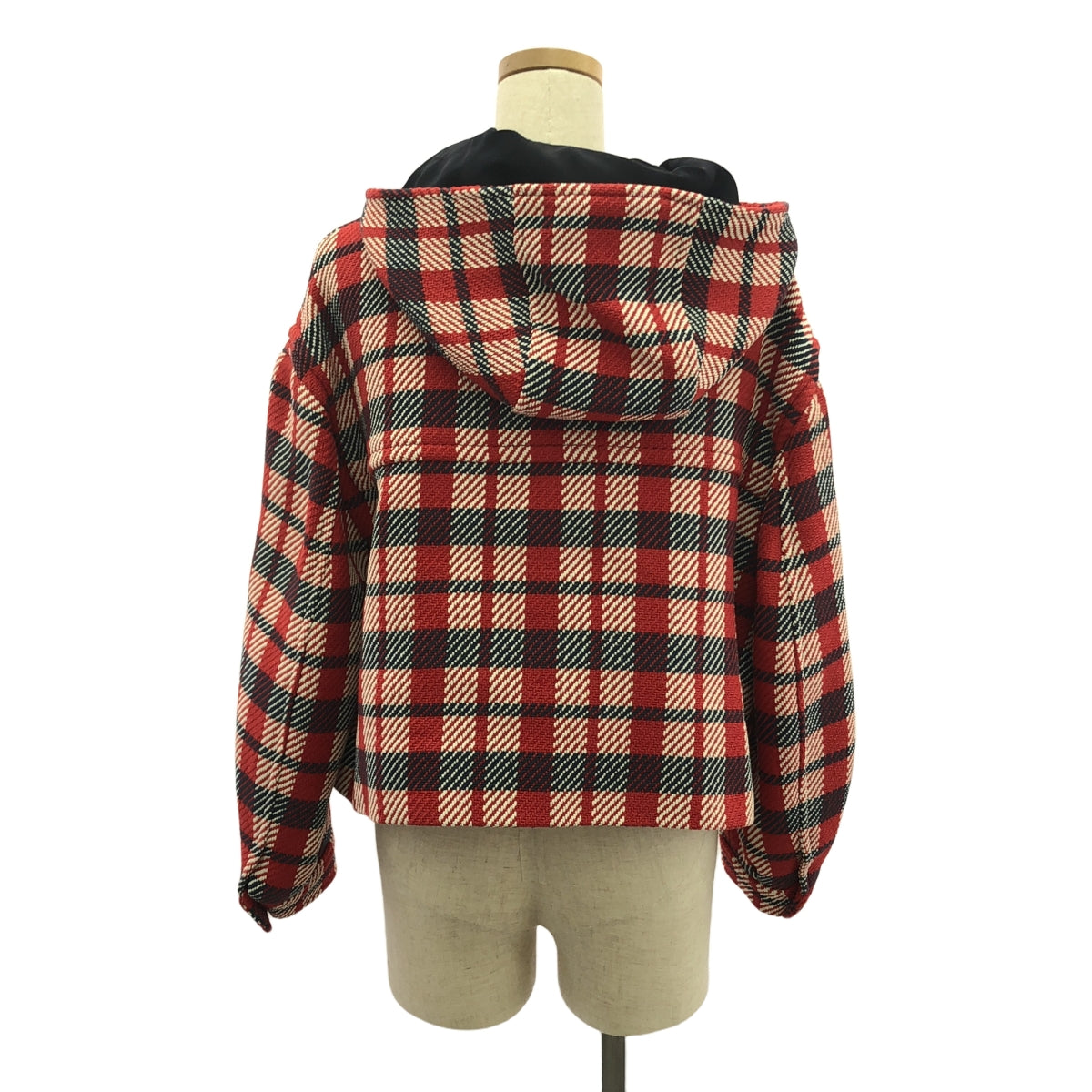 Christian Dior / クリスチャンディオール | HOODED BLOUSON  / フライフロント ショートジャケット フーディ / 総裏地 | 34 | レディース