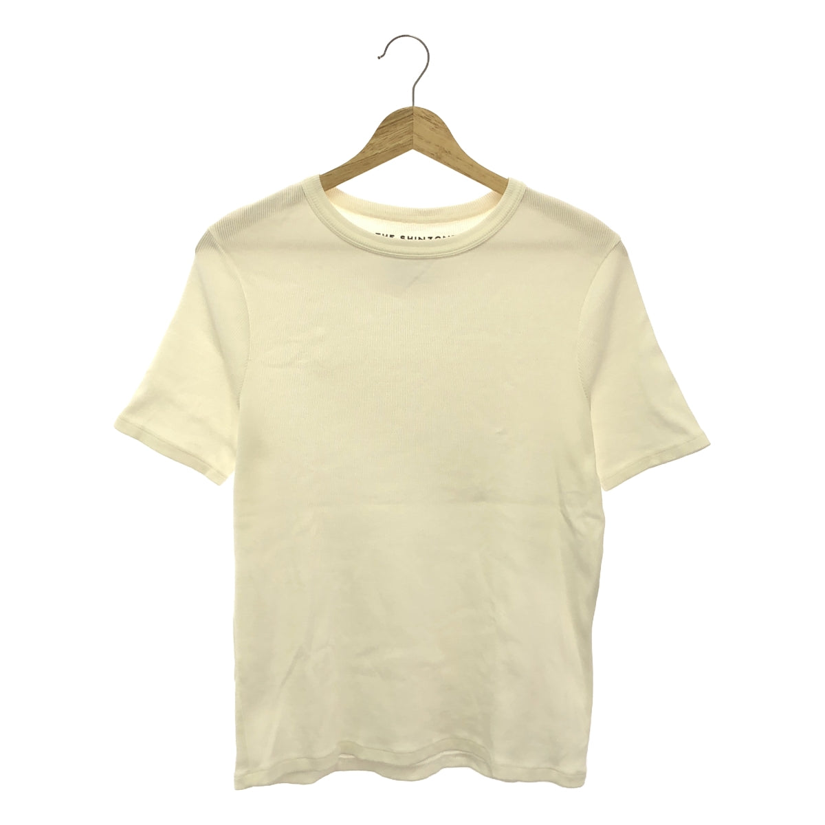 Shinzone | Cotton Rib Crew Neck T-Shirt | F | Women's