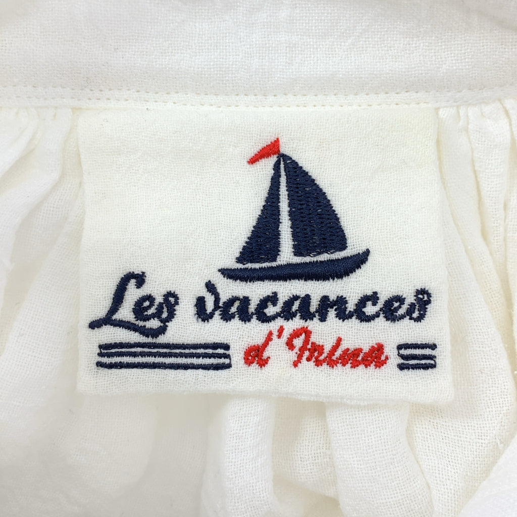 Les vacances d'Irina / 레 바캉스 데일리나 | CARMEN SHIRT 코튼 린넨 스모크 셔츠 |