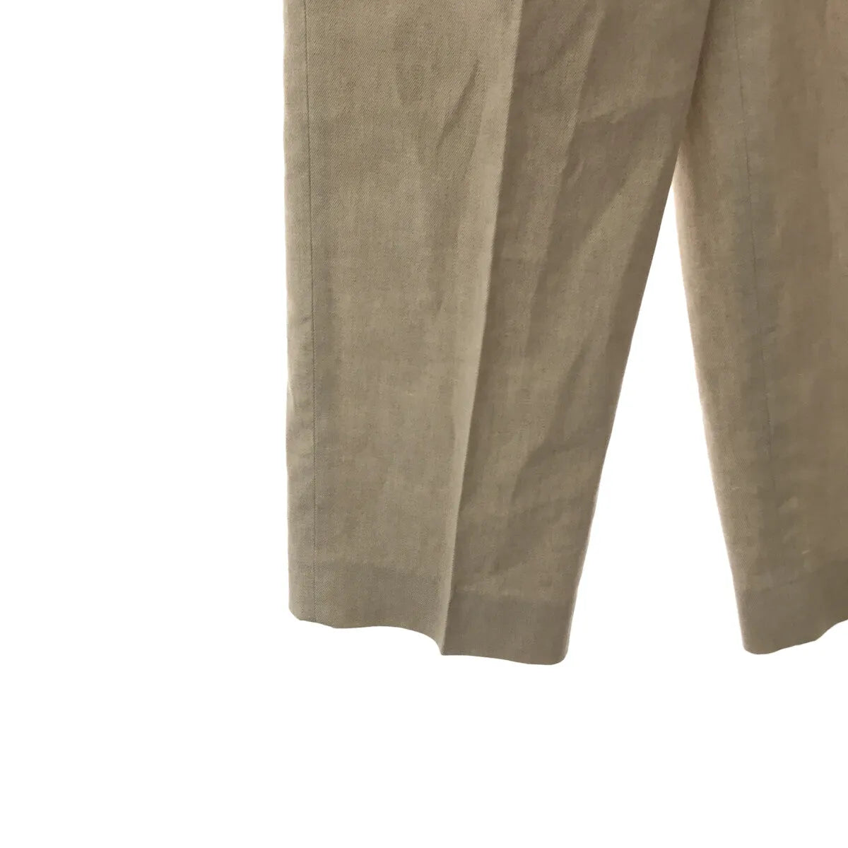 【미품】 UNITED ARROWS / 유나이티드 아로즈 | LINEN/P 스트레이트 팬츠 | 38 | 베이지 | 여성