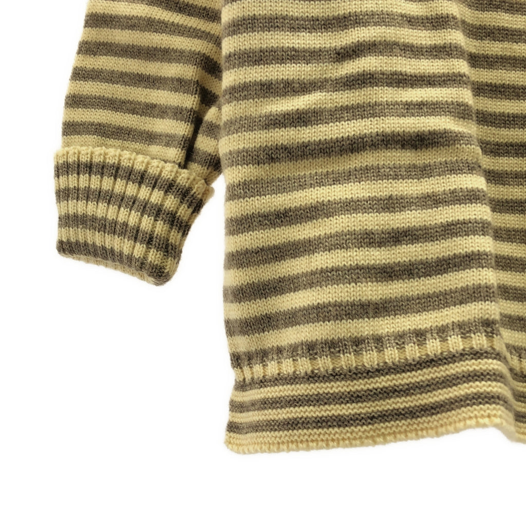 LE TRICOTEUR | 鑲邊針織甘地毛衣 | 48碼 | 男士