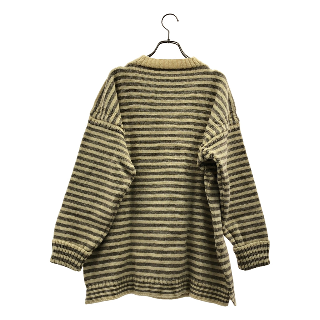 LE TRICOTEUR | 鑲邊針織甘地毛衣 | 48碼 | 男士