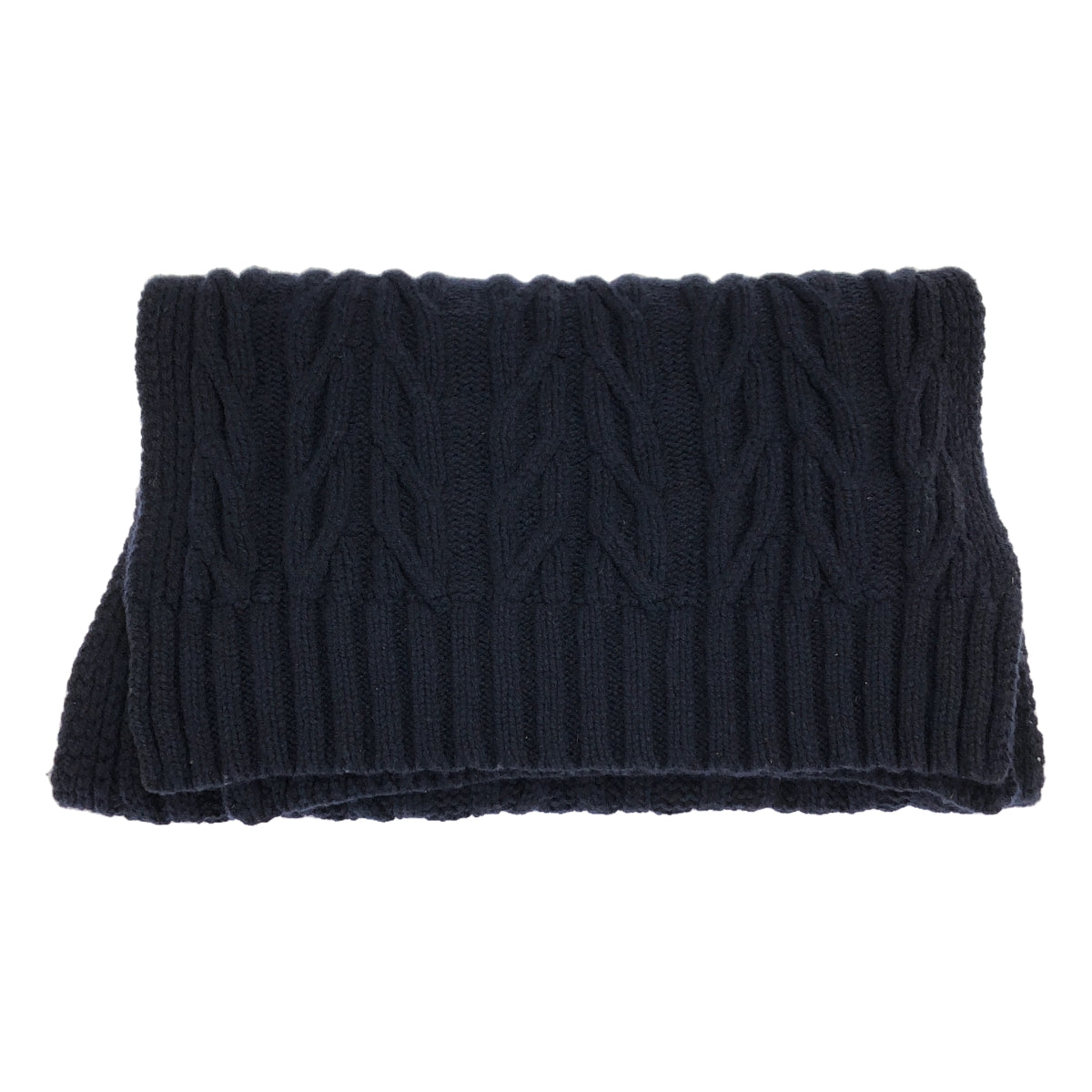 JOHN SMEDLEY / John Smedley | Cable knit stole muffler |