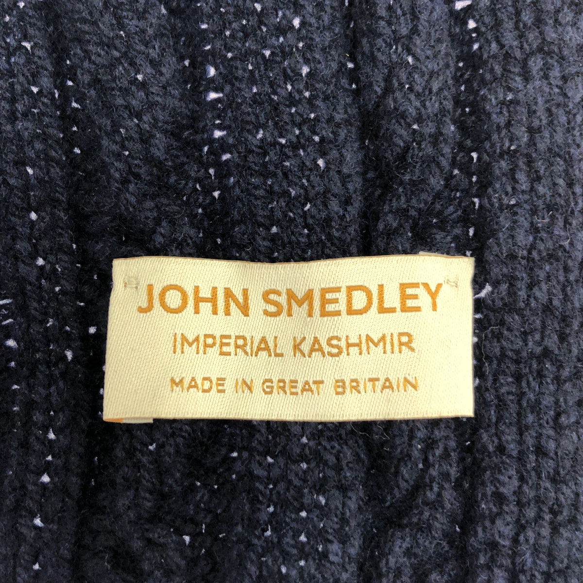 JOHN SMEDLEY / John Smedley | Cable knit stole muffler |