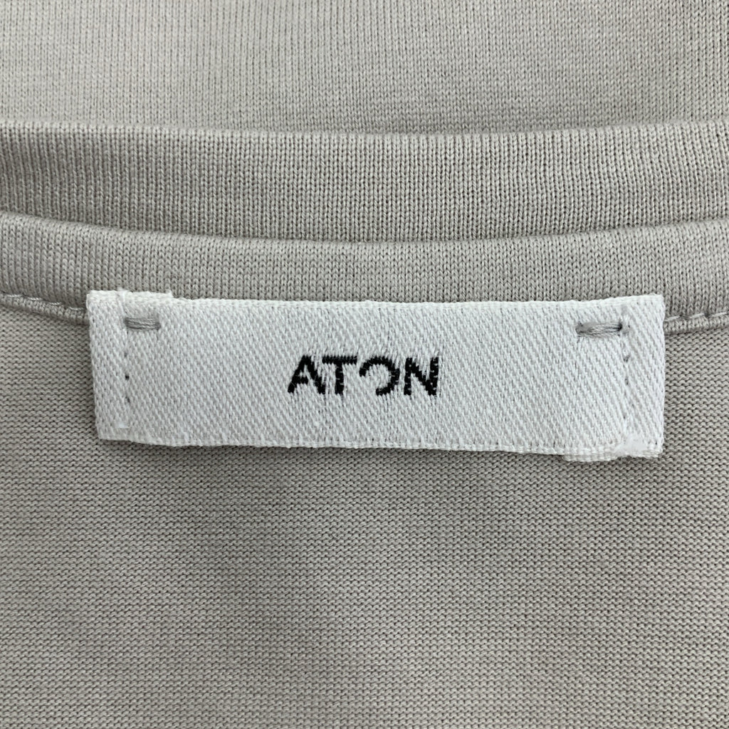 ATON / エイトン | SUVIN 60/2 PERFECT FIT T-SHIRT スビンコットン パーフェクトフィットTシャツ | 01 | レディース